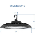 Minglight 100w 150w 200w 240w DLC ETL listed warehouse led high bay light